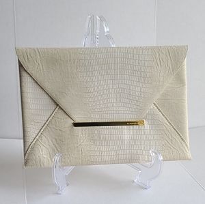 BCBGMaxAzria Harlow Embossed Envelope Clutch